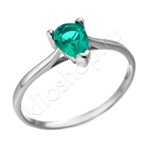 Кольцо 23К0261С_09 из серебра. 