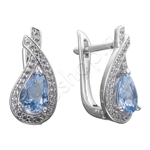 Серьги 23С151034 из серебра купить. 