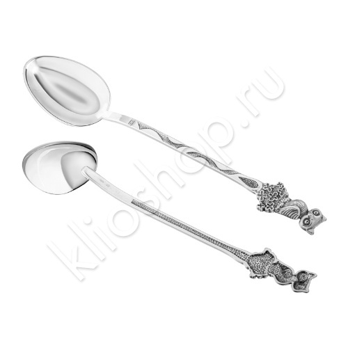 Ложка Аз196 из серебра купить. 