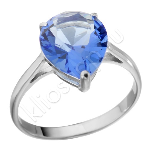 Кольцо 23К0437С_08 из серебра. 