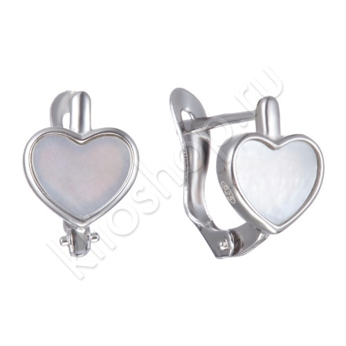 Серьги 28С149131 из серебра купить. 