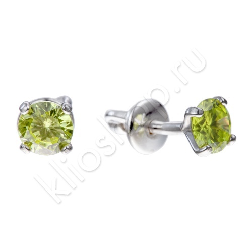 Серьги 23С0145Д_15 из серебра купить. 