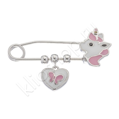 Брошь 27В149162 из серебра купить. 