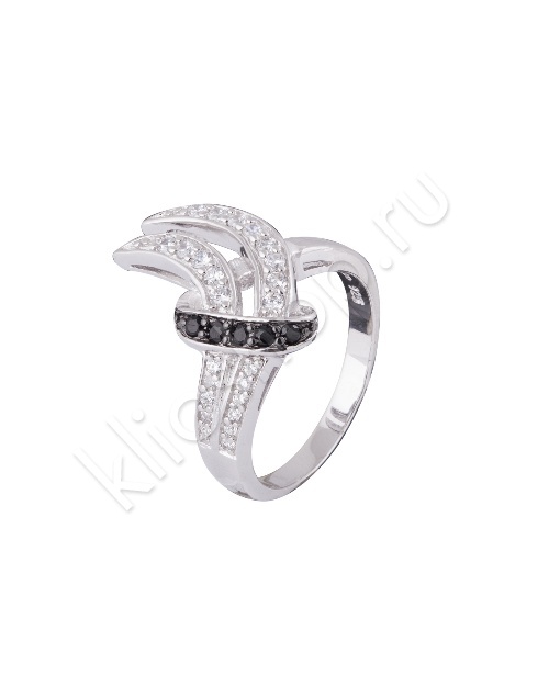 Кольцо 22К91095 из серебра. 