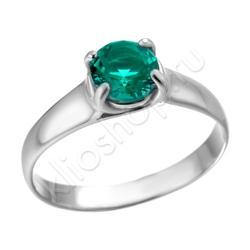 Кольцо 23К0001С_09 из серебра. 