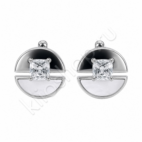 Серьги 28С160068 из серебра купить. 