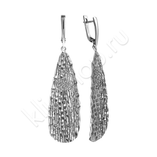 Серьги 31С0509С из серебра купить. 