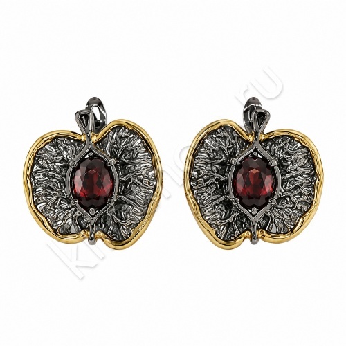 Серьги 35С160189 из серебра купить. 