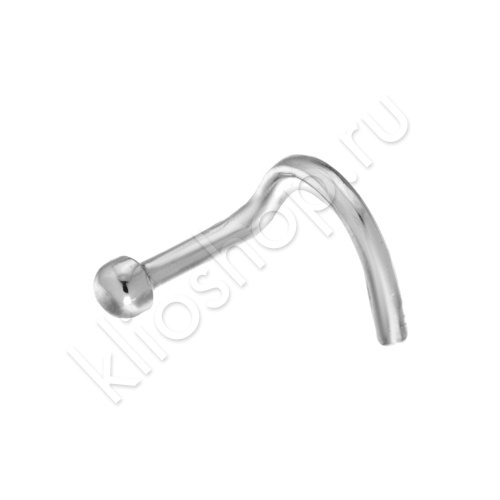 Пирсинг 880030 из серебра купить. 