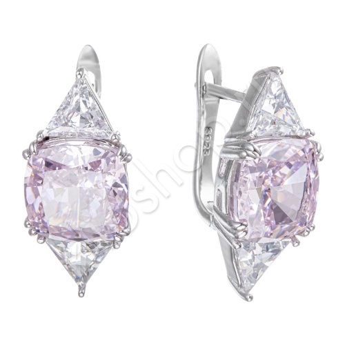 Серьги 23С153353 из серебра купить. 