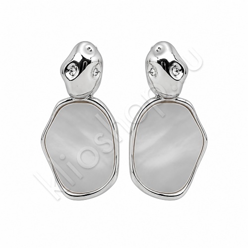 Серьги 28С160093 из серебра купить. 