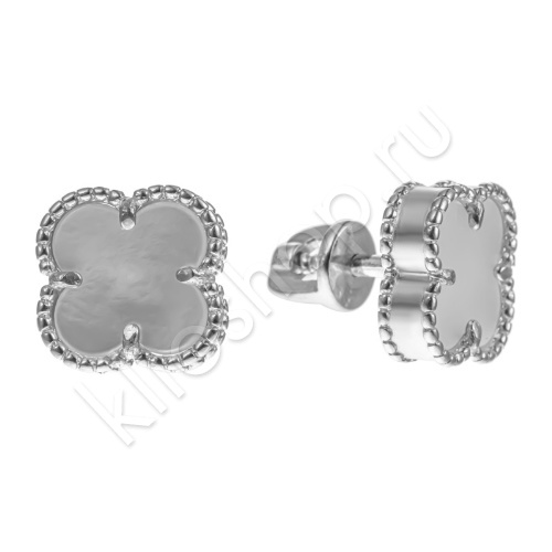 Серьги 28С0592Д из серебра купить. 
