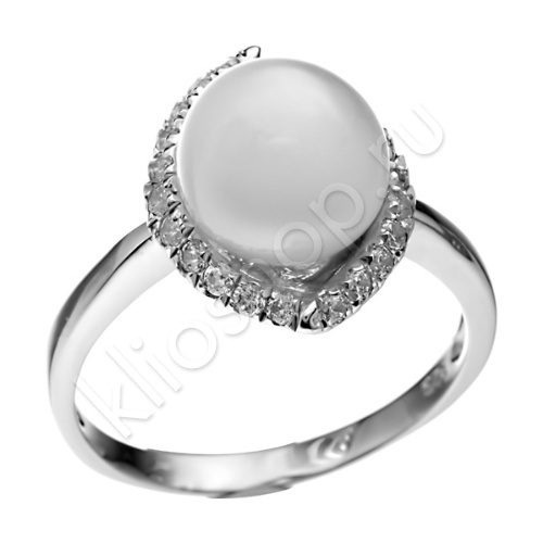 Кольцо 24К125499 из серебра. 