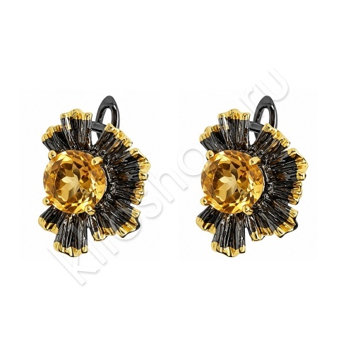 Серьги 35С160187 из серебра купить. 