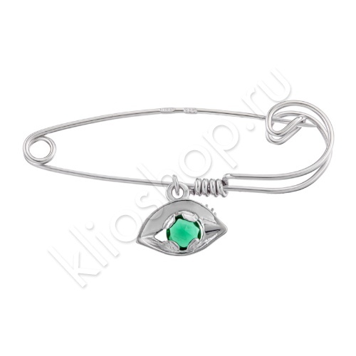 Брошь 880032 из серебра купить. 
