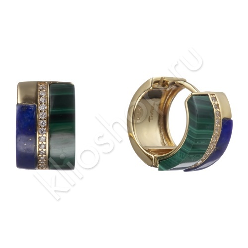 Серьги 16С155376 из серебра купить. 