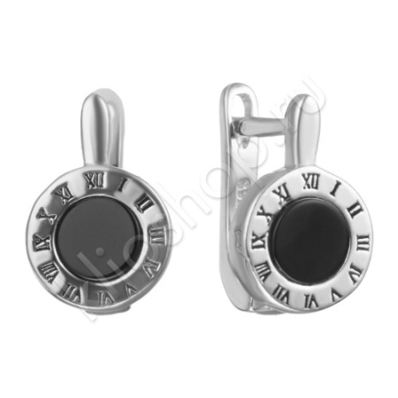 Серьги 26С152573 из серебра купить. 