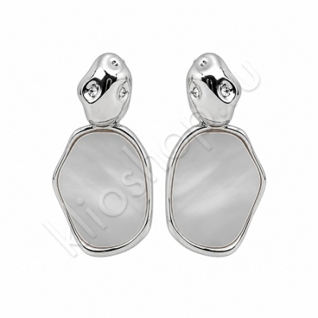 Серьги 28С160093 из серебра купить. 