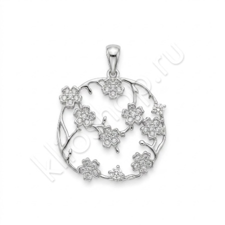 Подвеска 22П159151 из серебра купить. 