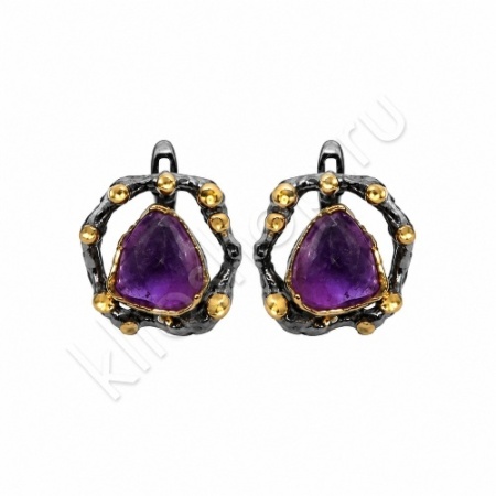 Серьги 35С160191 из серебра купить. 