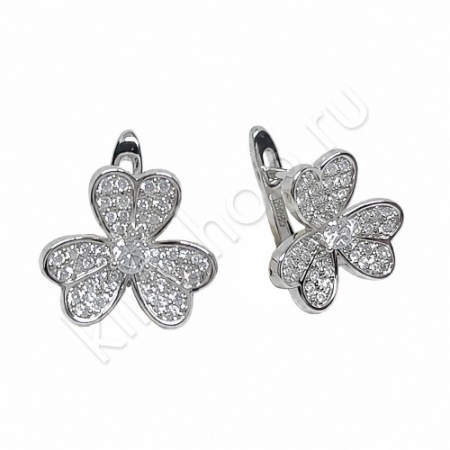 Серьги 22С160240 из серебра купить. 