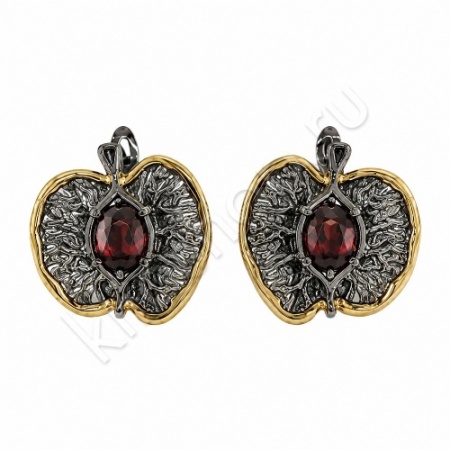 Серьги 35С160189 из серебра купить. 