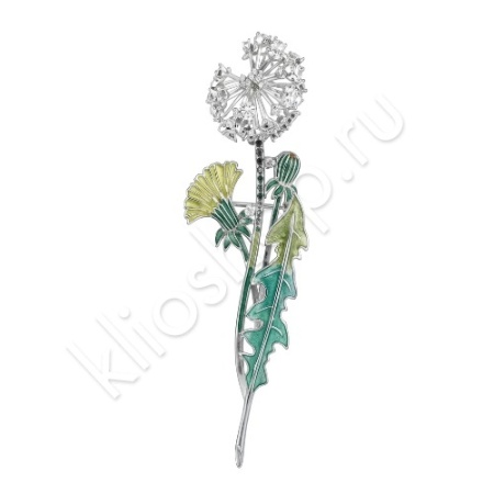 Брошь 27В159161 из серебра купить. 