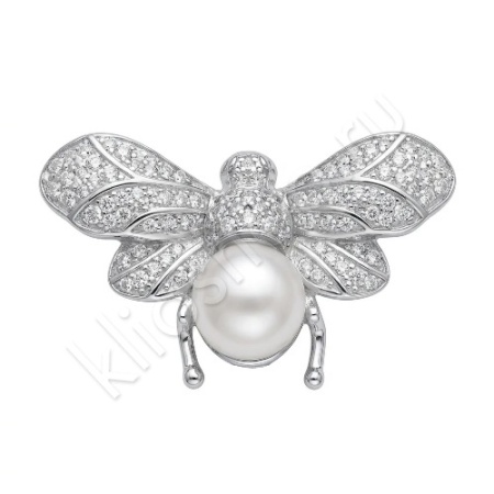Брошь 24В159113 из серебра купить. 
